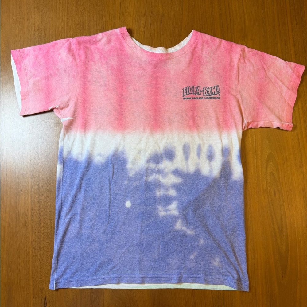 Flora-Bama Tie-Dye Shirt Perdido Key Size Small Unisex